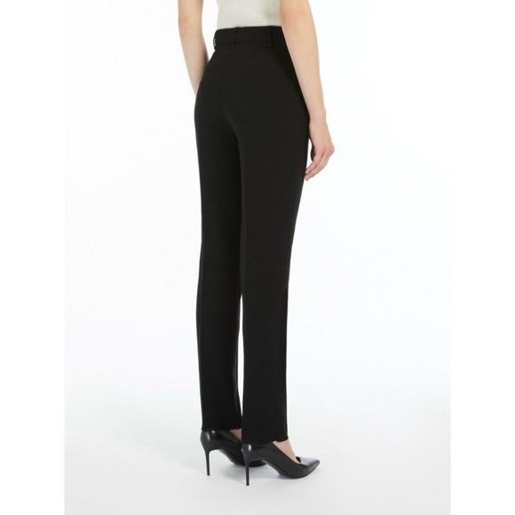 MaxMara Studio black trouser pants women’s size 16 - Picture 5 of 9